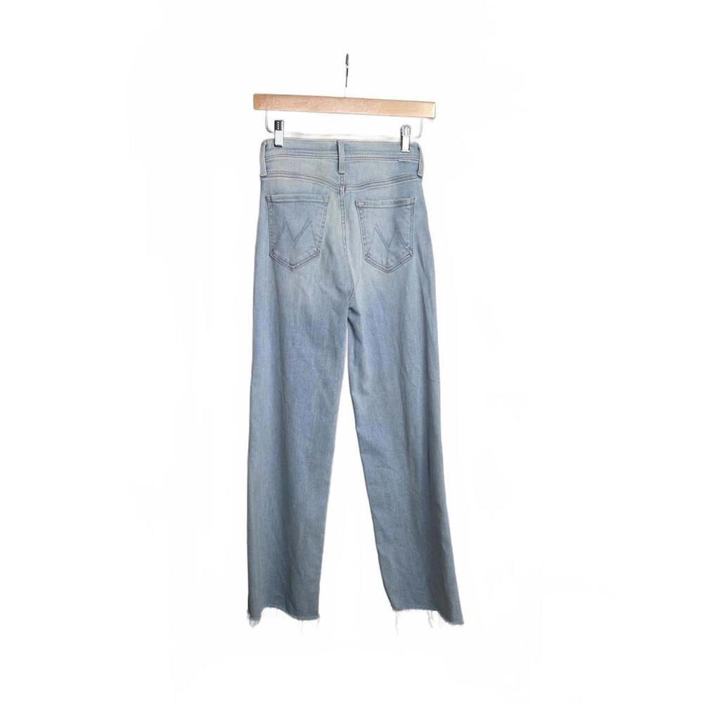Mother Rambler Zip Ankle Fray in Chill Pill Size 24 - Picture 3 of 9